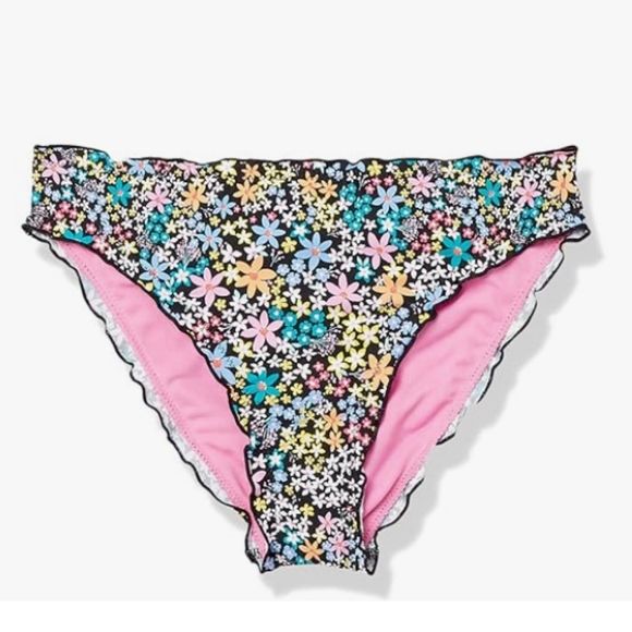 Hobie Girls' Ruffle Hipster Swim Bottom. Size 16 - Picture 2 of 10